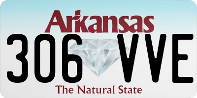 AR license plate 306VVE