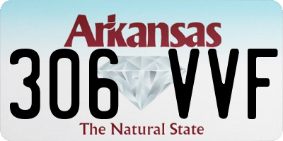 AR license plate 306VVF