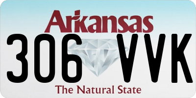 AR license plate 306VVK