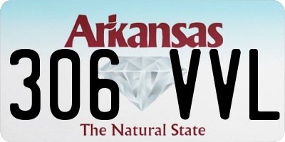AR license plate 306VVL