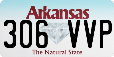 AR license plate 306VVP
