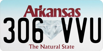 AR license plate 306VVU