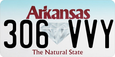 AR license plate 306VVY