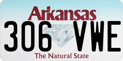 AR license plate 306VWE