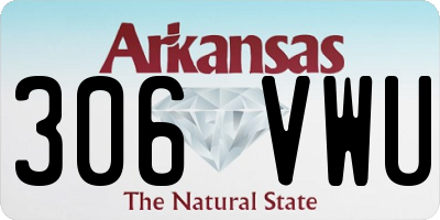 AR license plate 306VWU