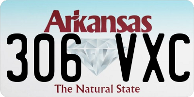 AR license plate 306VXC