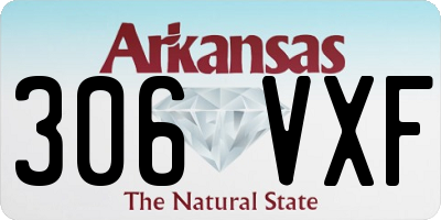 AR license plate 306VXF