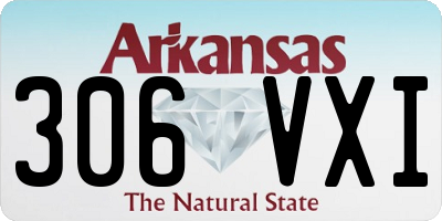 AR license plate 306VXI