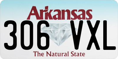 AR license plate 306VXL