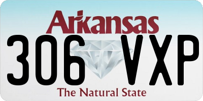 AR license plate 306VXP