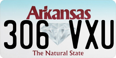 AR license plate 306VXU