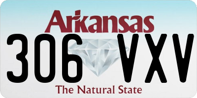 AR license plate 306VXV