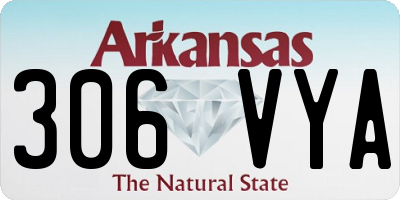 AR license plate 306VYA