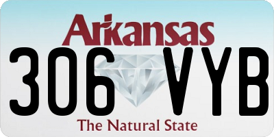 AR license plate 306VYB