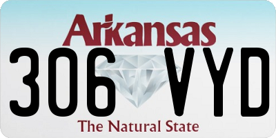 AR license plate 306VYD