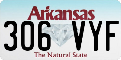 AR license plate 306VYF