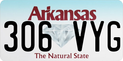 AR license plate 306VYG