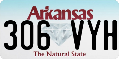 AR license plate 306VYH