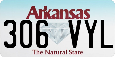 AR license plate 306VYL