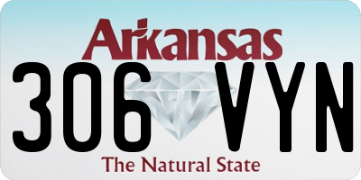 AR license plate 306VYN