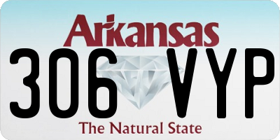 AR license plate 306VYP