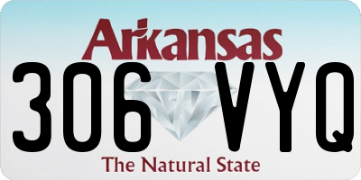AR license plate 306VYQ