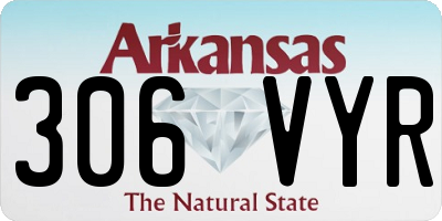 AR license plate 306VYR