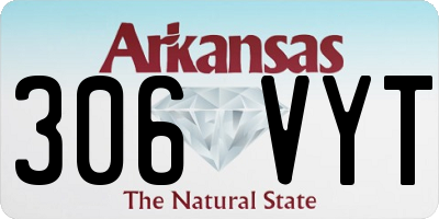 AR license plate 306VYT