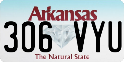 AR license plate 306VYU