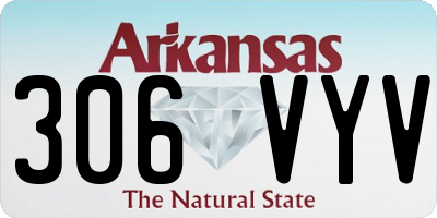 AR license plate 306VYV