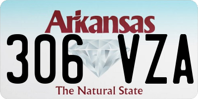AR license plate 306VZA