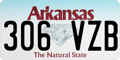 AR license plate 306VZB