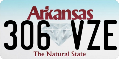 AR license plate 306VZE