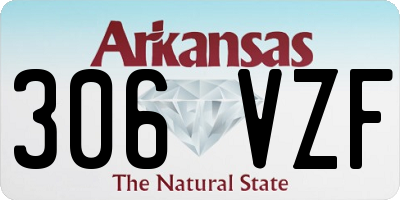 AR license plate 306VZF