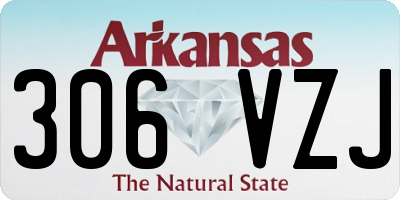 AR license plate 306VZJ