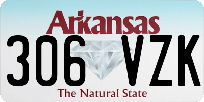 AR license plate 306VZK