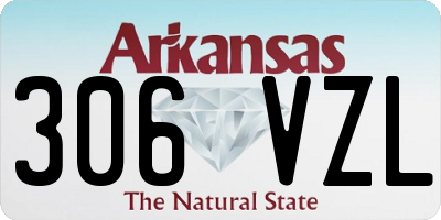 AR license plate 306VZL