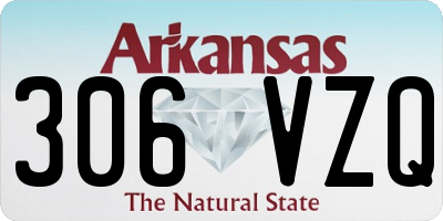 AR license plate 306VZQ