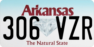 AR license plate 306VZR