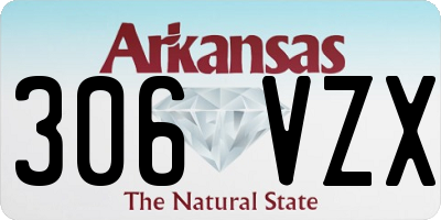AR license plate 306VZX