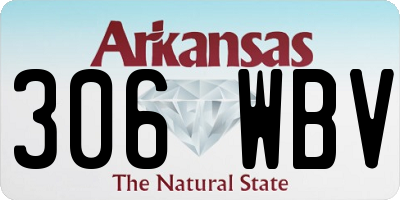 AR license plate 306WBV