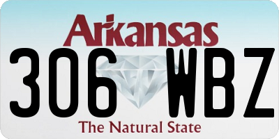 AR license plate 306WBZ