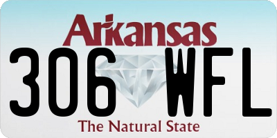 AR license plate 306WFL