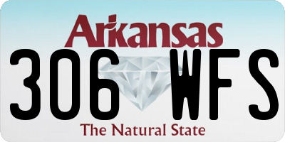 AR license plate 306WFS