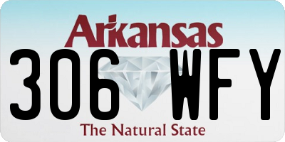 AR license plate 306WFY