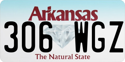 AR license plate 306WGZ