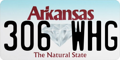 AR license plate 306WHG