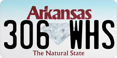 AR license plate 306WHS