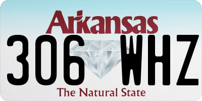 AR license plate 306WHZ
