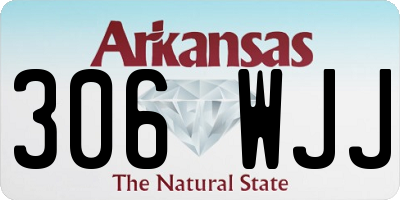 AR license plate 306WJJ